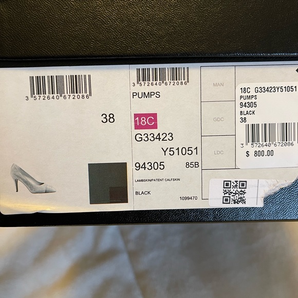 UPDATE 03Oct. Chanel Classic Black Pump - Authentic- Worn once. See video. - Picture 14 of 17